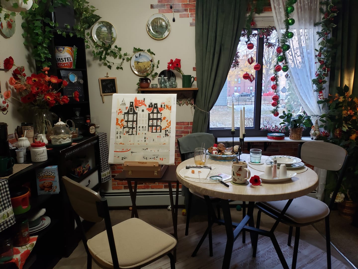 Customer photo review of Gorgeous Amsterdam | Paint by Numbers