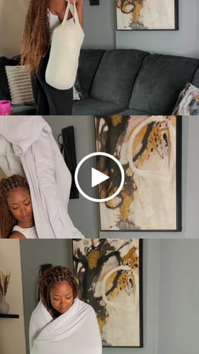 Customer video review of Cloud Cooling Comforter