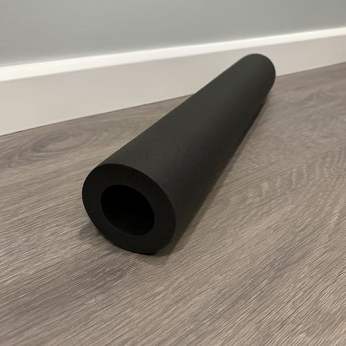 Customer photo review of Pipe Insulation Foam Black Nitrile Class O 89mm x 25mm