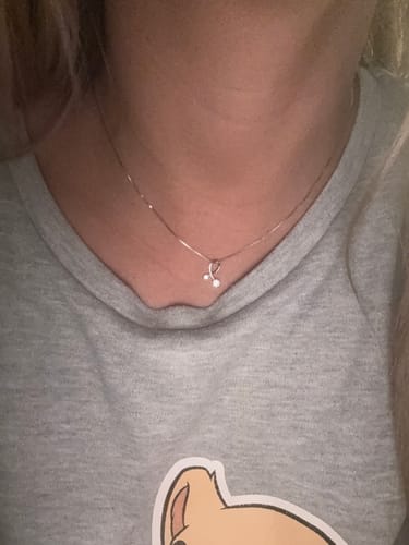 Customer photo review of Collana Catena Veneziana in Argento 925