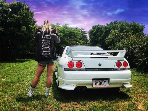 Customer photo review of Nissan Skyline GTR Womens Hoodie