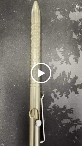 Luke S. review of Cryptex Bolt Action Pen – Bright Finish, C630 Bronze – Made in Texas, USA image 1 out of 1