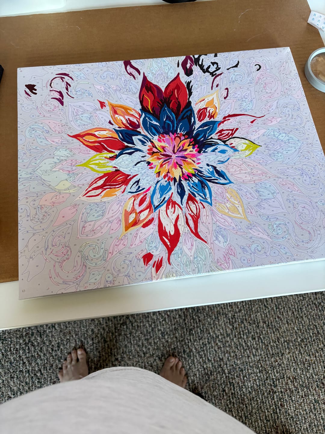 Customer photo review of Trippy Floral Ensembles
