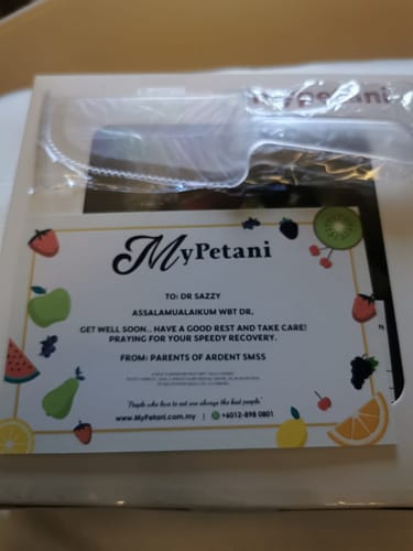 Customer photo review of Signature Fruit Tart (Available in KL, Selangor, Seremban & Penang only)