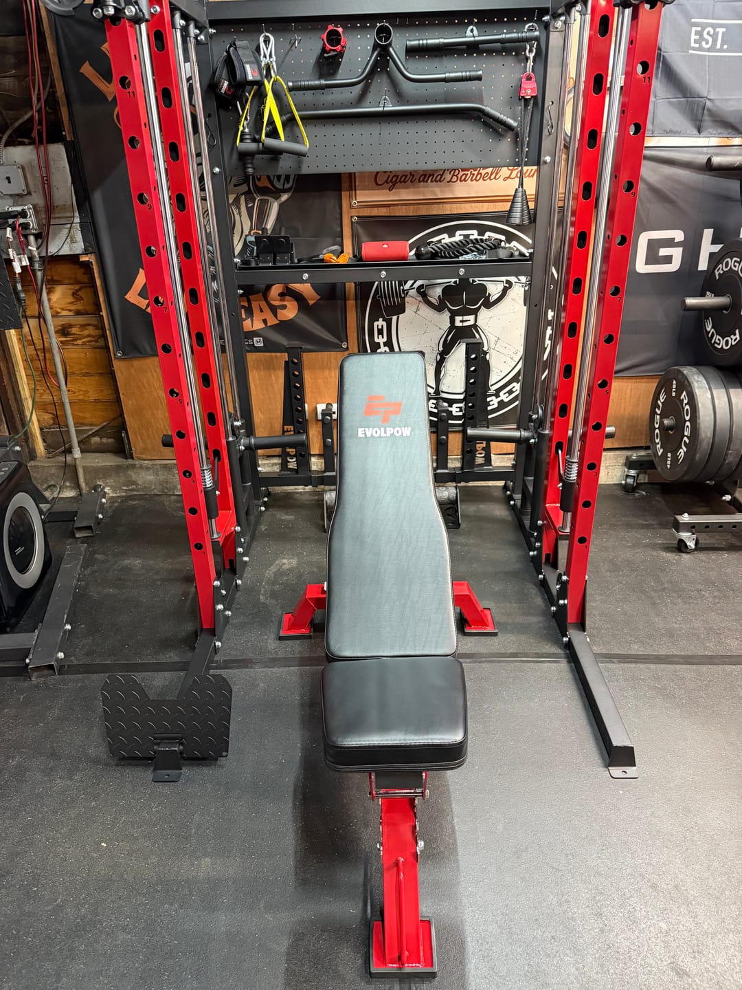 Customer photo review of EVOLPOW BEB Adjustable Weight Bench