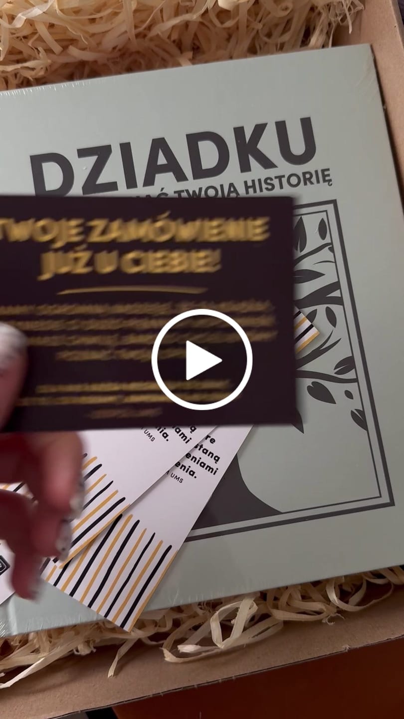 Customer video review of Zestaw dla Rodziny - Chcę poznać Twoją historię