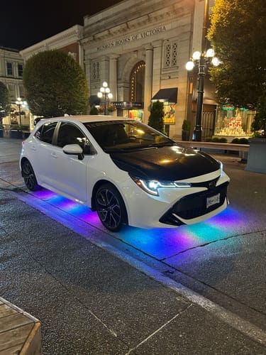 Customer photo review of ELGlow® Universal Car Underglow Kit