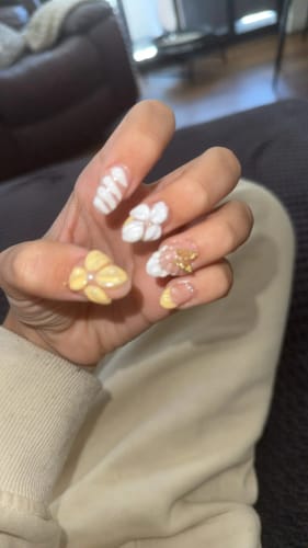 Customer photo review of Solid Nail Glue Gel 🇺🇸 Power Bond 🔥