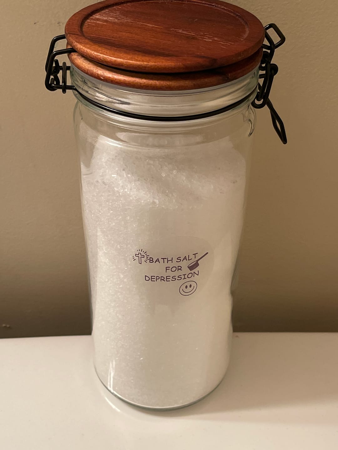 Customer photo review of Bath Salt  Blessed by GOD (Depression) With SCOOP Trust It AMEN