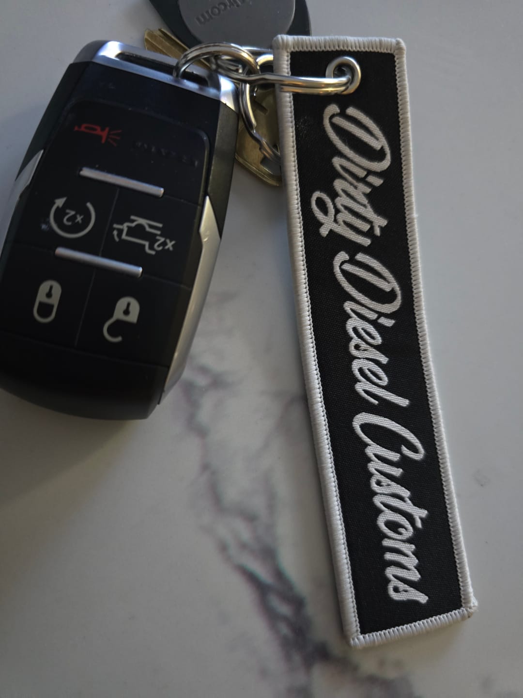 Customer photo review of Dirty Diesel Jet Tag