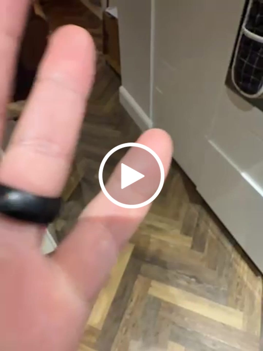 Customer video review of botthms Black Active Silicone Ring