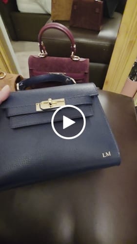 Customer video review of The Kate Bag - Mini Leather & Suede