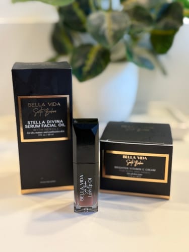 Customer photo review of Brighten Vitamin C Cream