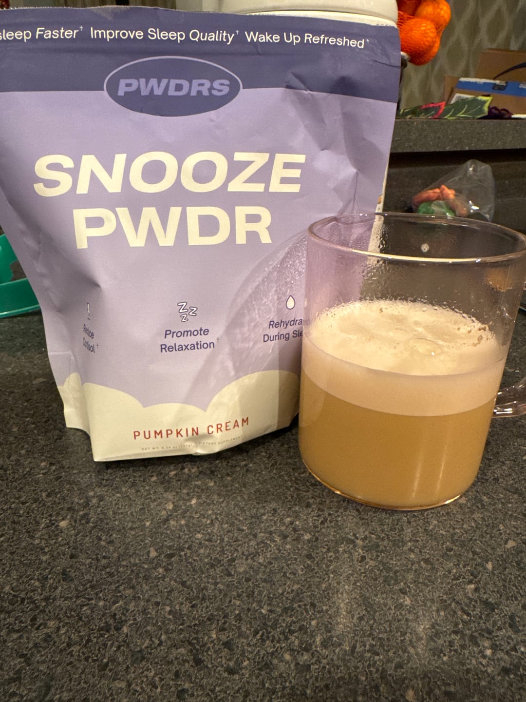 Customer photo review of SNOOZE PWDR