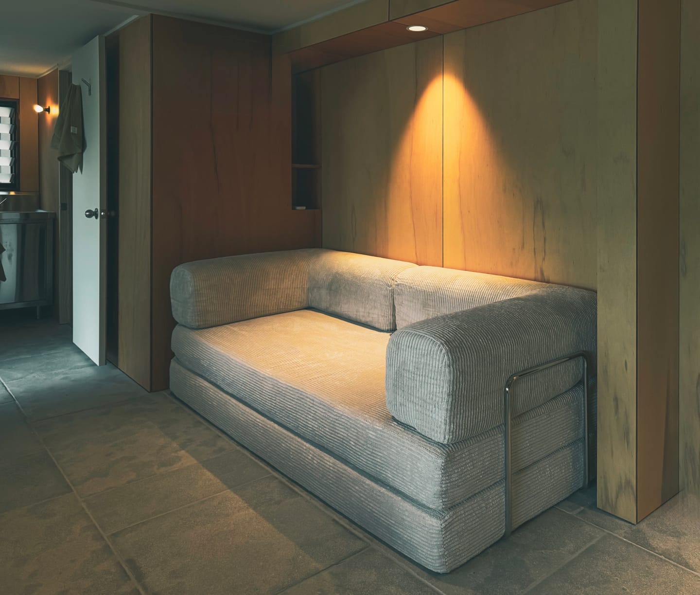 Customer photo review of Nova Sofa Bed-Eggshell