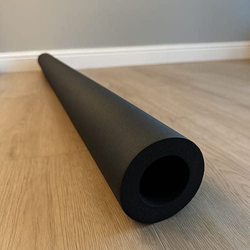 Customer photo review of Pipe Insulation Foam Class O Black 67mm x 32mm Wall 2m Length