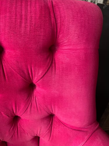 Customer photo review of Fabric Paint -- Raspberry