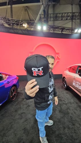 Customer photo review of Nissan Skyline R34 GTR Garage Flag