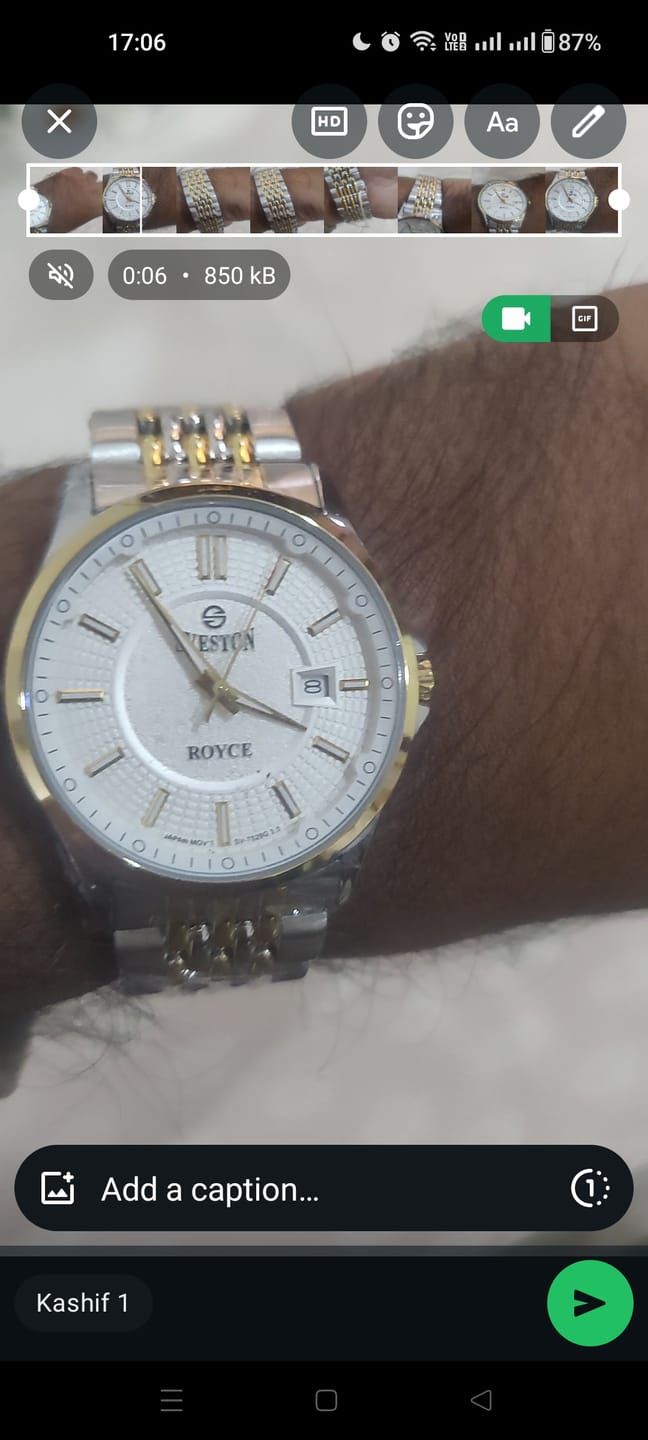 Customer photo review of Royce