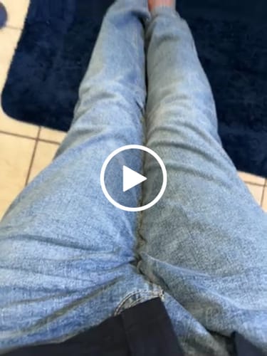 Customer video review of MEN'S EDGE V2 SLIM FIT JEANS