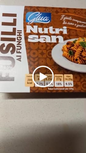 Customer video review of Fusilli Keto ai funghi Pronti