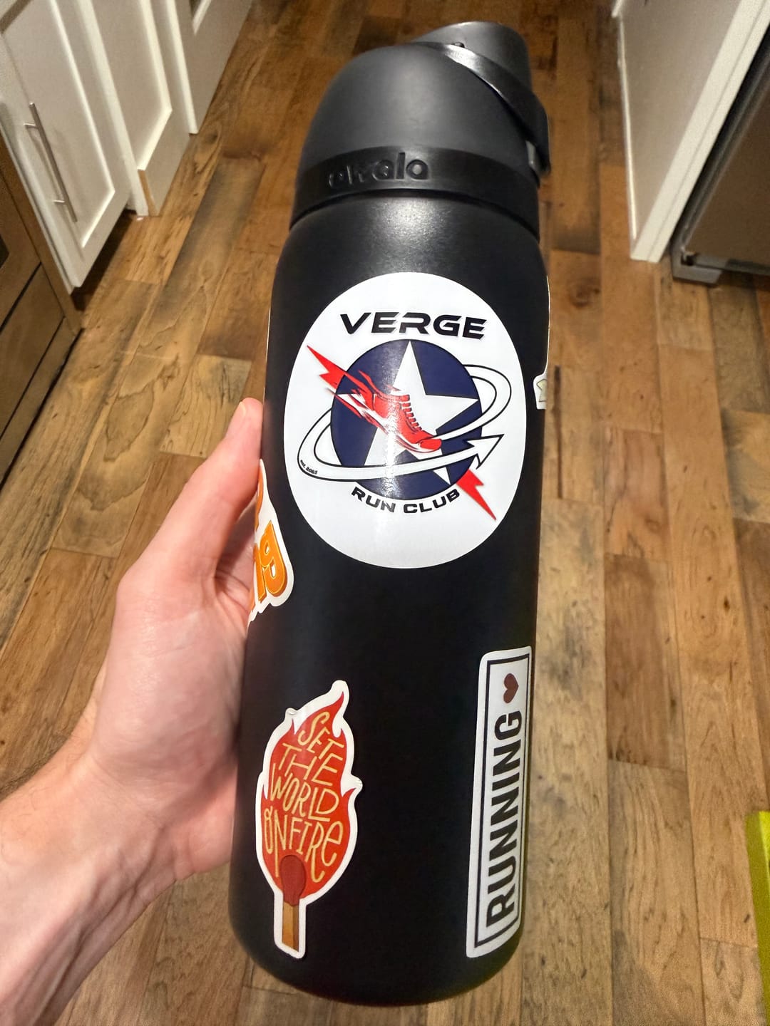 Customer photo review of Circle Stickers