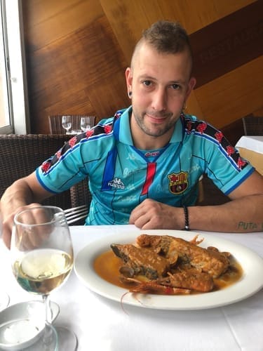 Customer photo review of Camiseta FC Barcelona Retro 95/97