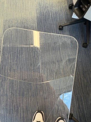 Customer photo review of iPhone 16 Plus Tempered Glass Screen Protector - 9H Hardness, Anti-Fingerprint | ZeroDamage