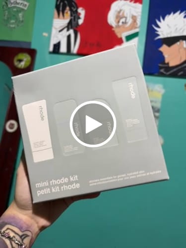 Customer video review of Mini Rhode Kit - Skincare Essentials