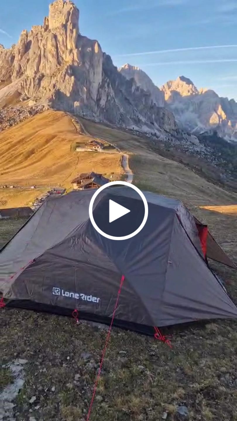 Customer video review of ADV Tent - Adventure Motorcycle Tent