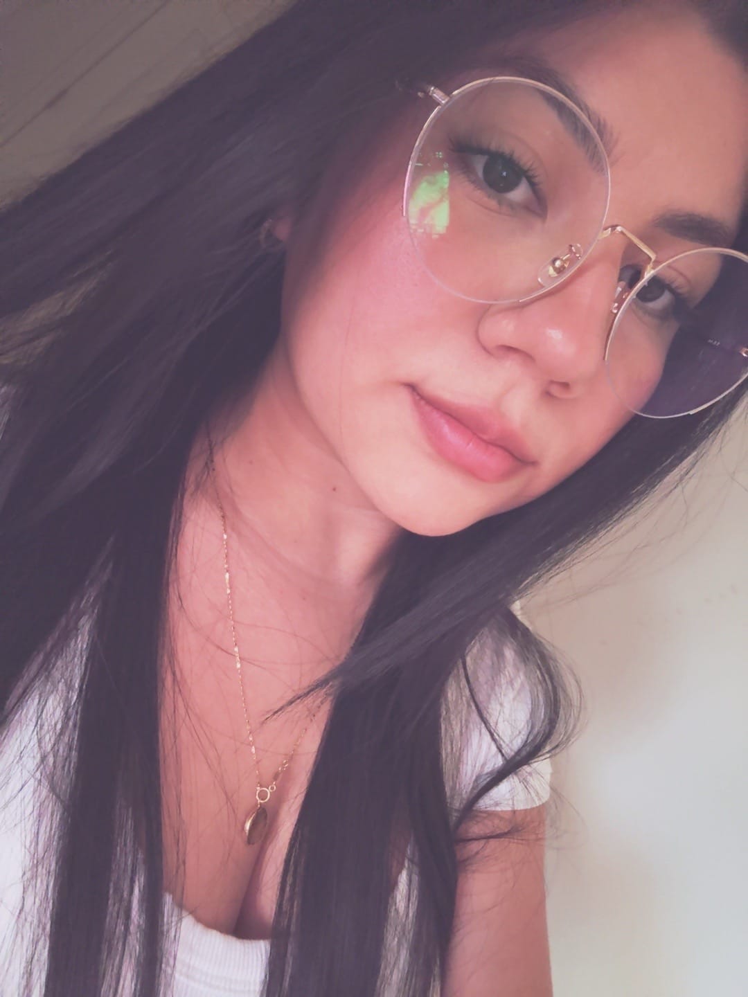 Customer photo review of Yolanda Eyeglasses