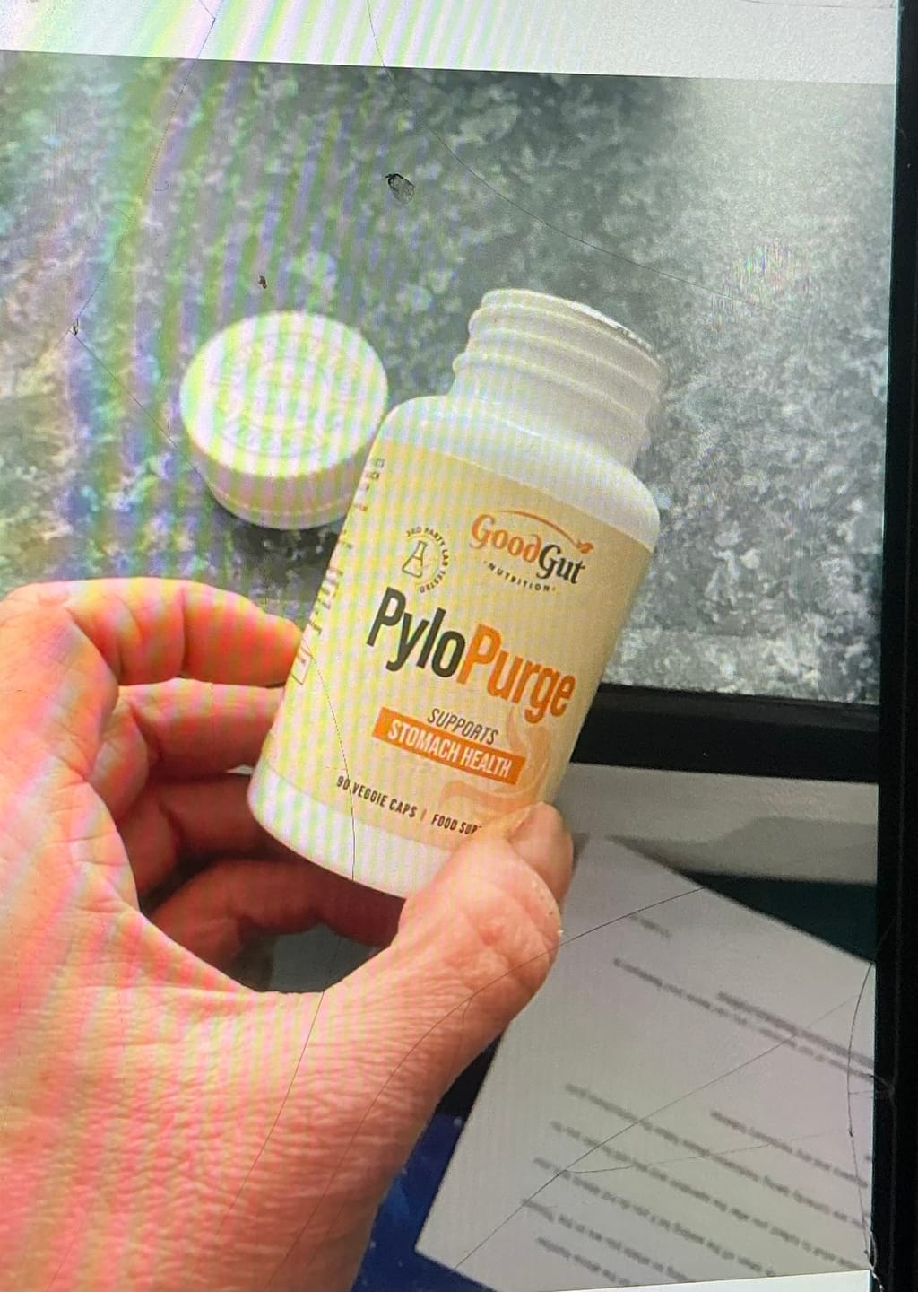 Customer photo review of PyloPurge - Herbal Treatment For H Pylori Bacteria