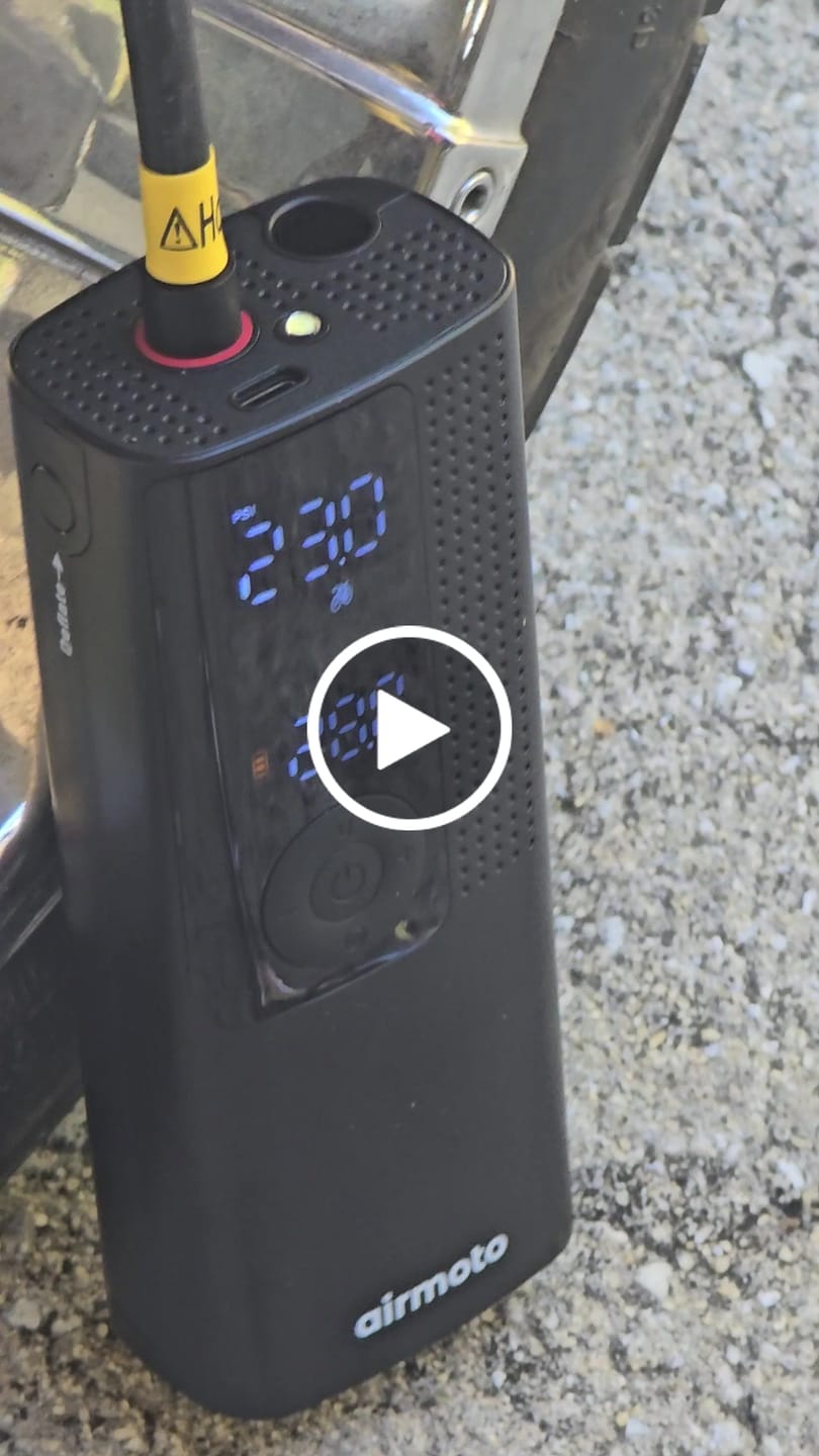 Customer video review of Airmoto
