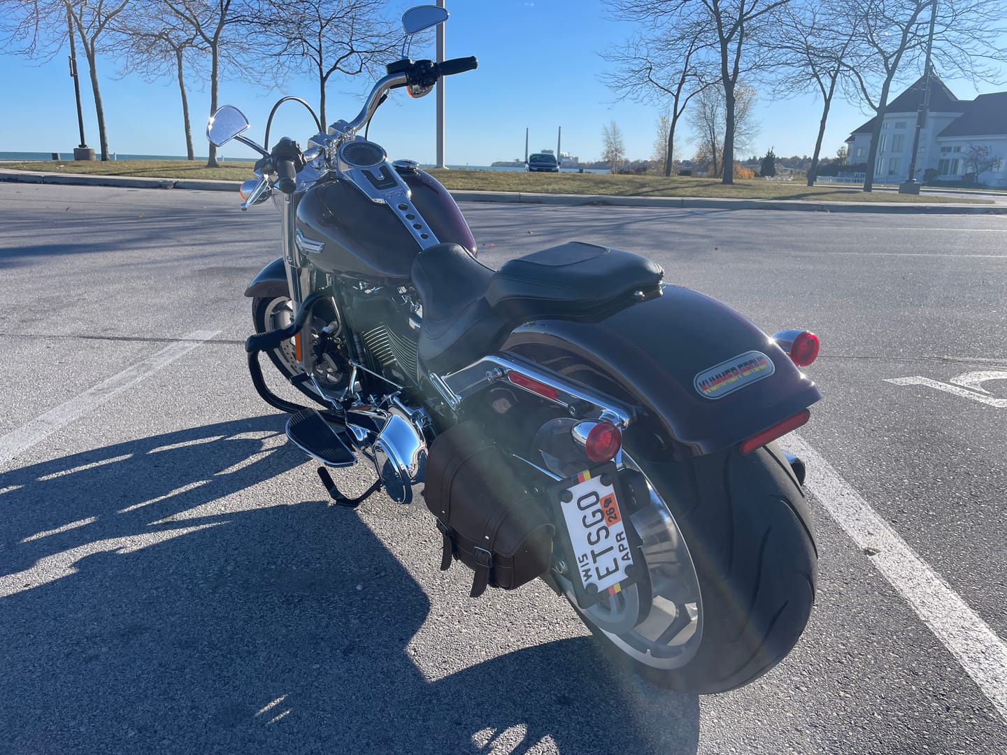 Customer photo review of 1L - Incognito Motorcycle Handlebar Bag