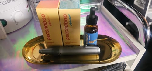 Customer photo review of Serum Pack of Three - Vitamin C, Hyaluronic Acid & Peptide Complex