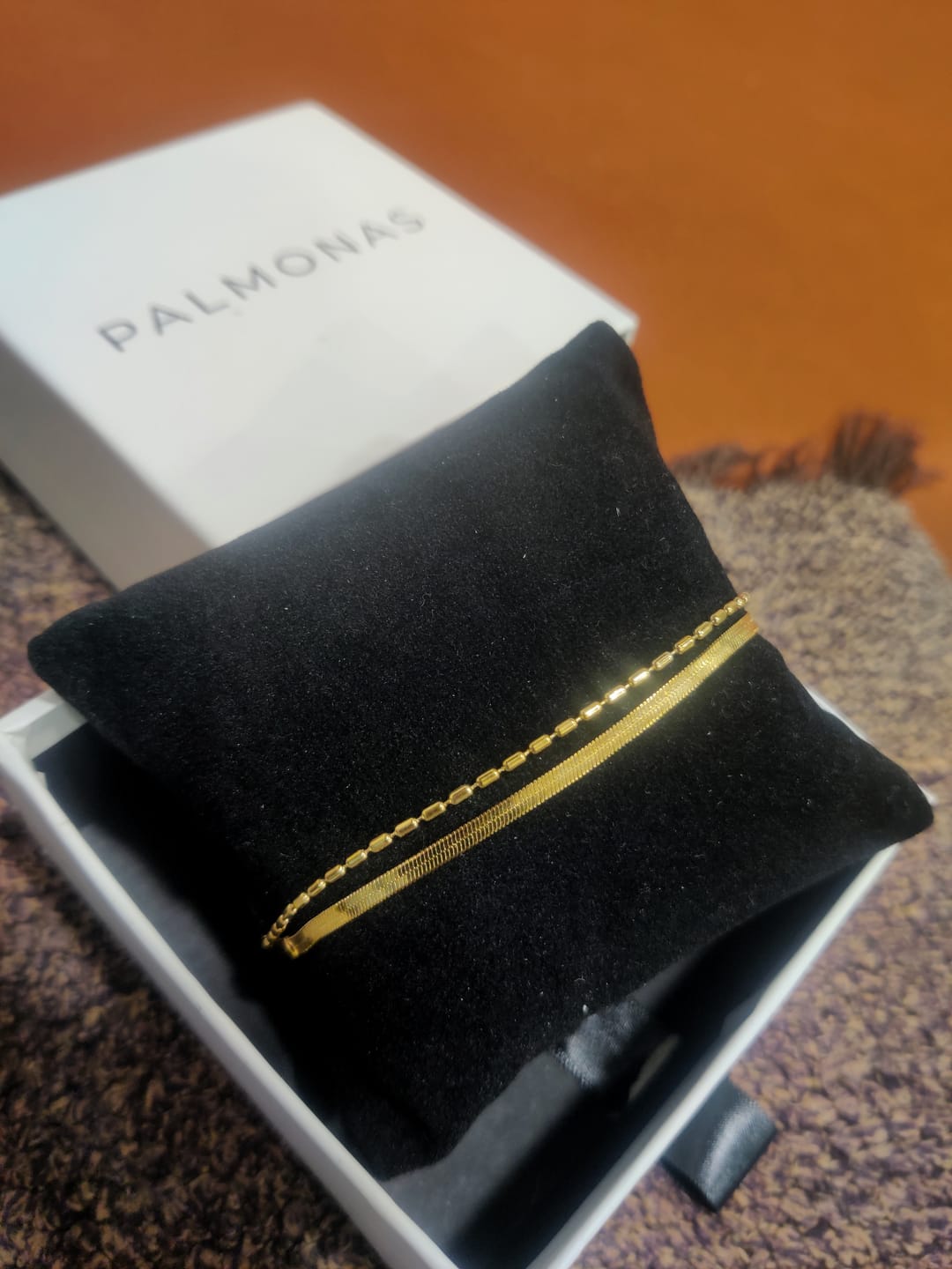 Customer photo review of Multi-layered Beaded Bracelet