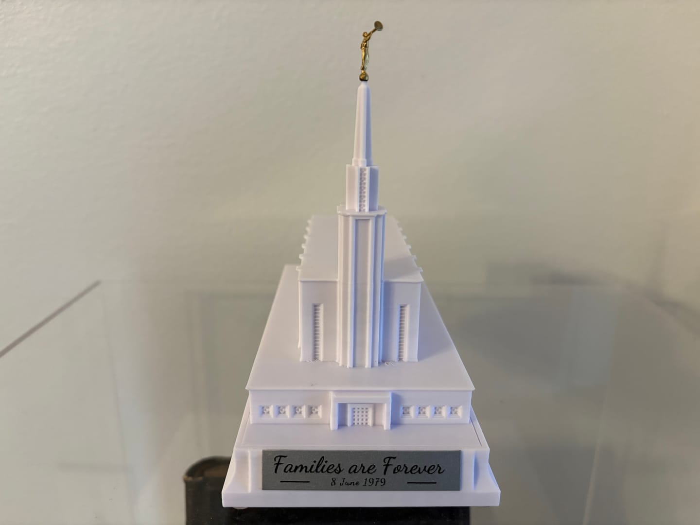 Customer photo review of Inscription Plaque