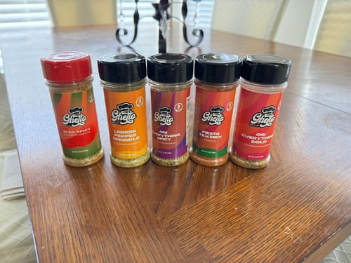 Customer photo review of Lemon Pepper Sprinkle Hand Crafted Seasoning