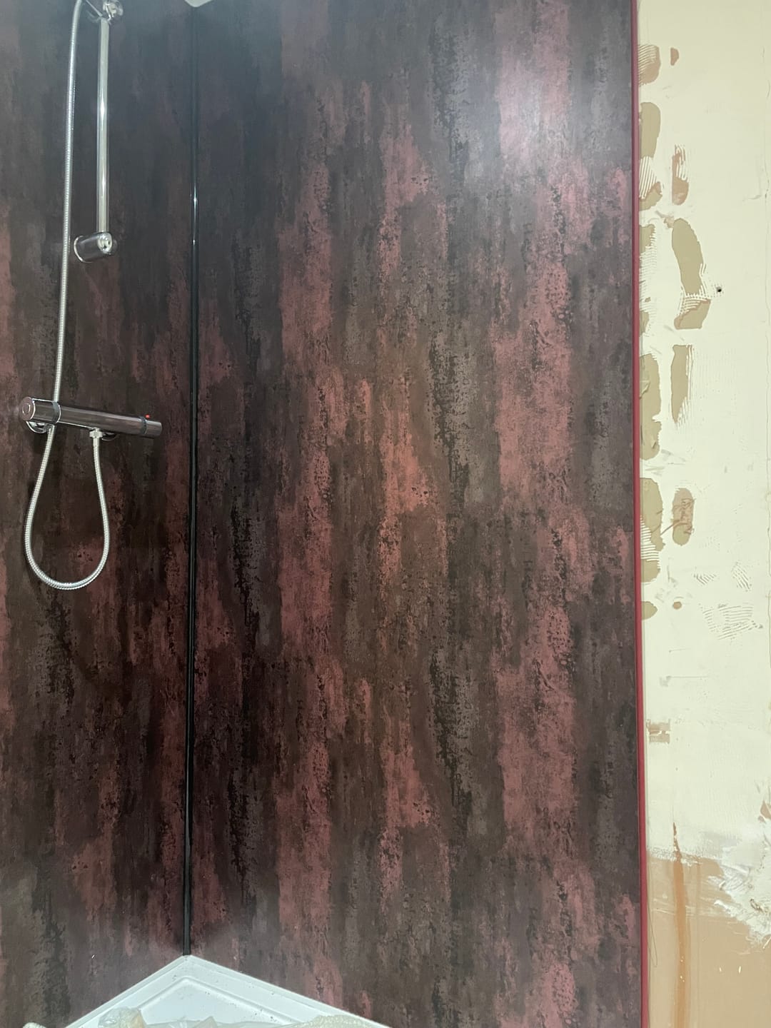 Customer photo review of 10mm Black Internal Corner Trim