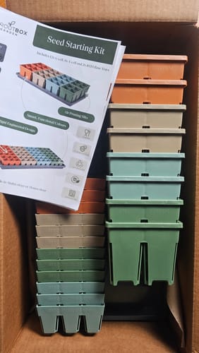 Customer photo review of Seed Starting Kit