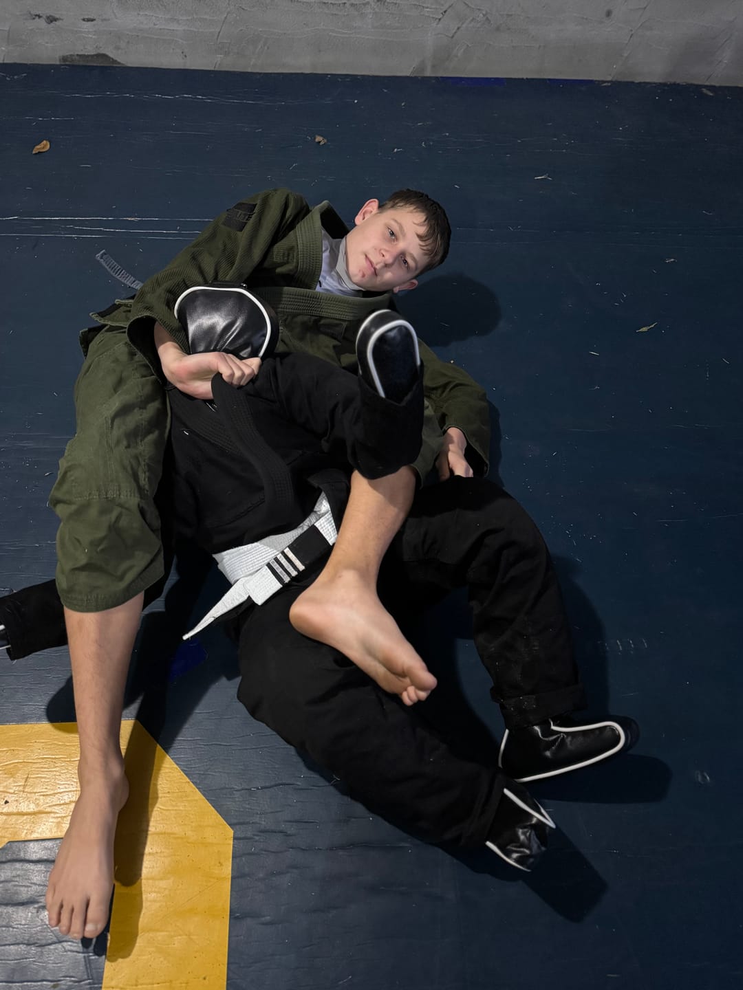 Customer photo review of Kids Essential BJJ Grappling Dummy – 3'11" (120 cm), Unfilled