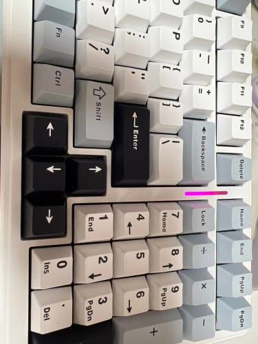 Customer photo review of AULA F99 PRO - 96% Gasket Wireless Mechanical Keyboard