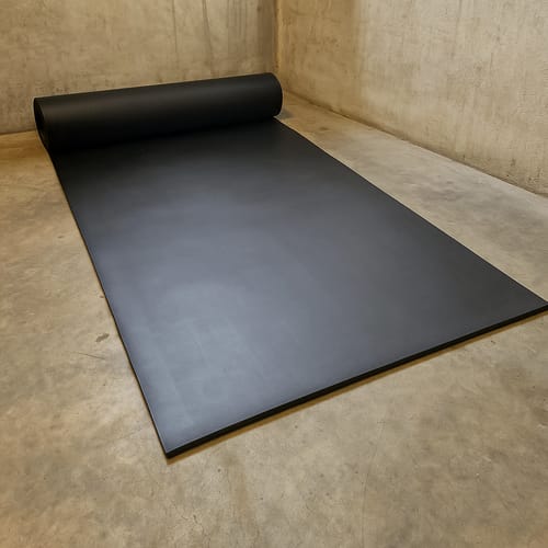 Customer photo review of Commercial Grade Neoprene Rubber Sheet – Oil, Grease & Sea Water Resistant | Flame Retardant & Weatherproof | Sold by the Metre