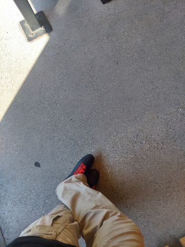 Customer photo review of HTXJPN Fuji2 Red Panda High Top Sneakers