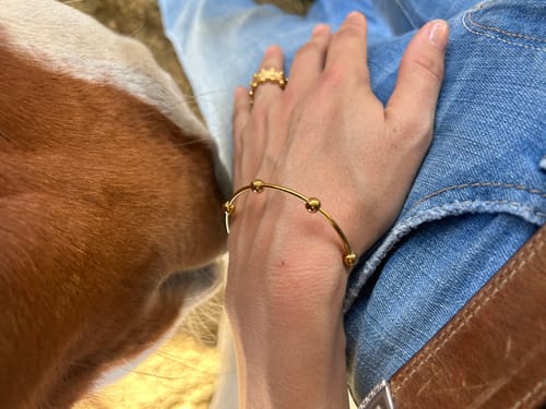 Customer photo review of Starlit Path Bracelet