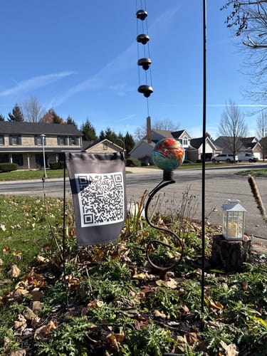 Customer photo review of F*ck Trump QR Code Flag