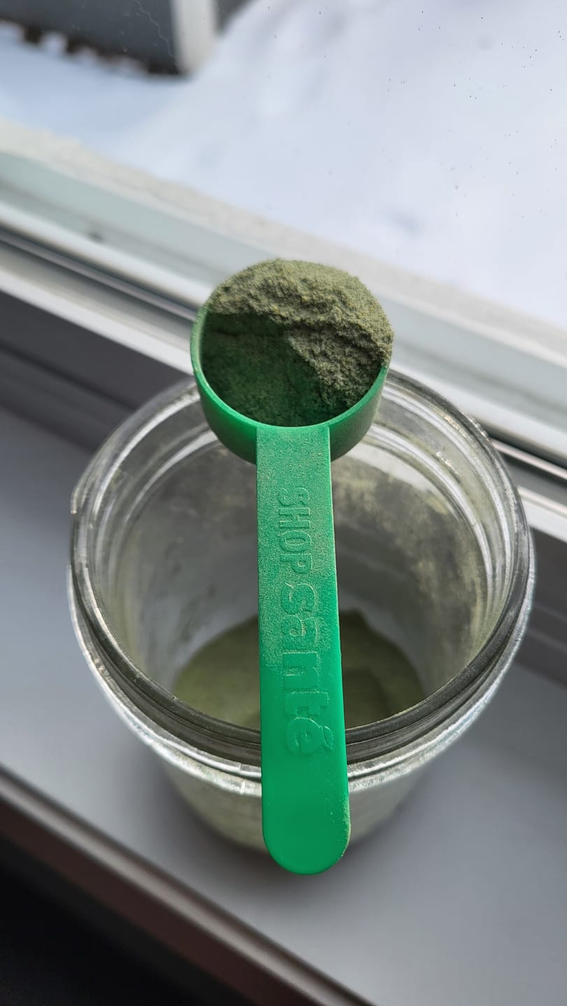 Customer photo review of VRAC - Greens & Berries (100g)
