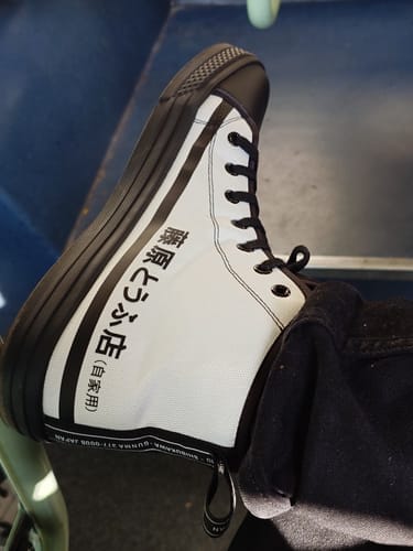Customer photo review of HTXJPN Fuji2 High Top Sneakers