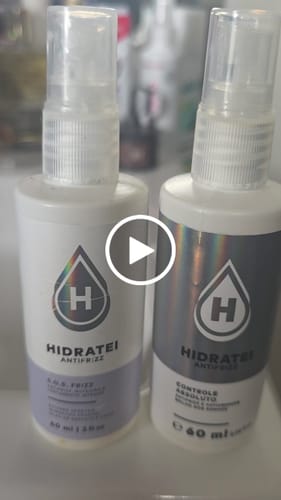 Customer video review of Kit Linha Completa Antifrizz ( Ganhe Cera Antifrizz)