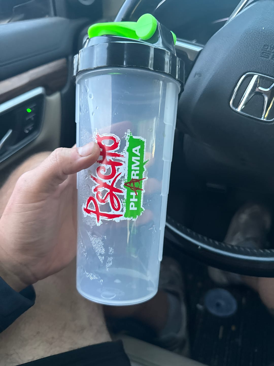 Customer photo review of Psycho Pharma Shaker Cup (Bonus)
